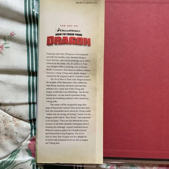 Dreamworks Animation "The Art Of How To Train Your Dragon" book - Picture 5 of 7